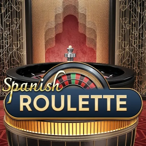 Mesa y logotipo de Spanish Roulette.