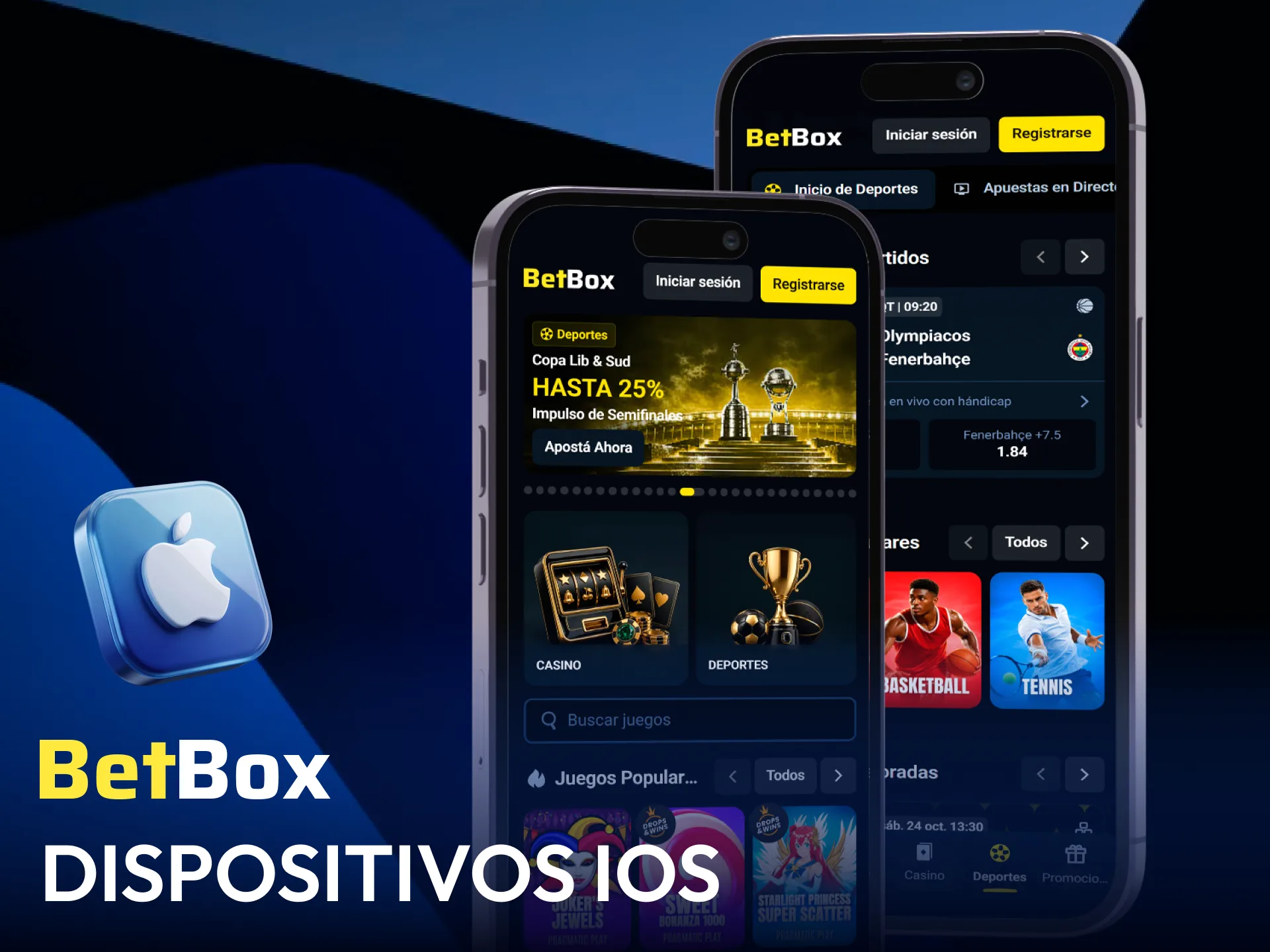 Consultá los modelos de iPhone admitidos por el software Betbox.