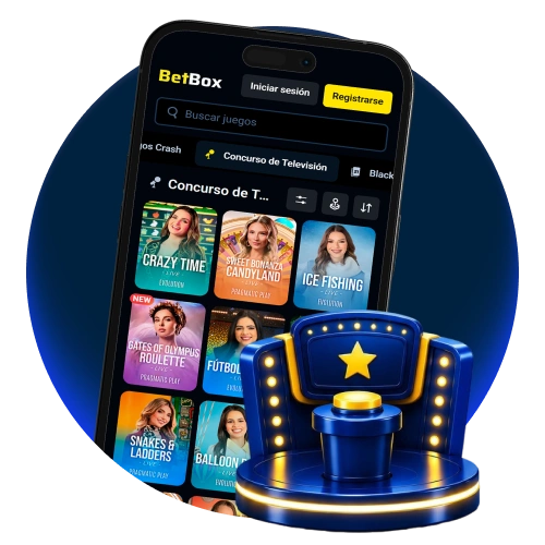 Participá en espectáculos interactivos con presentadores en vivo en Betbox.