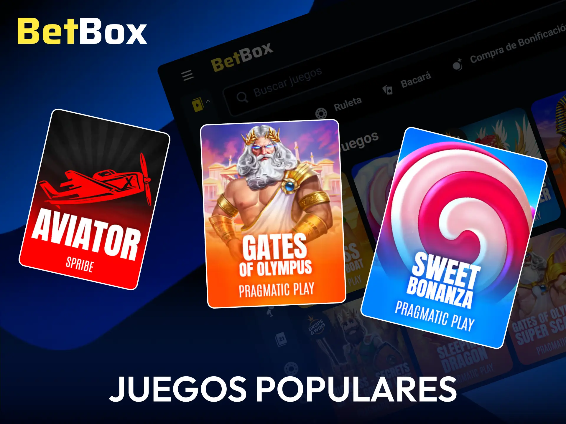 Probá los títulos favoritos de la comunidad en la sala Betbox.