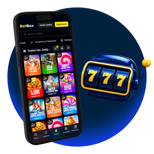 Hacé girar los rodillos en las máquinas virtuales de Betbox.