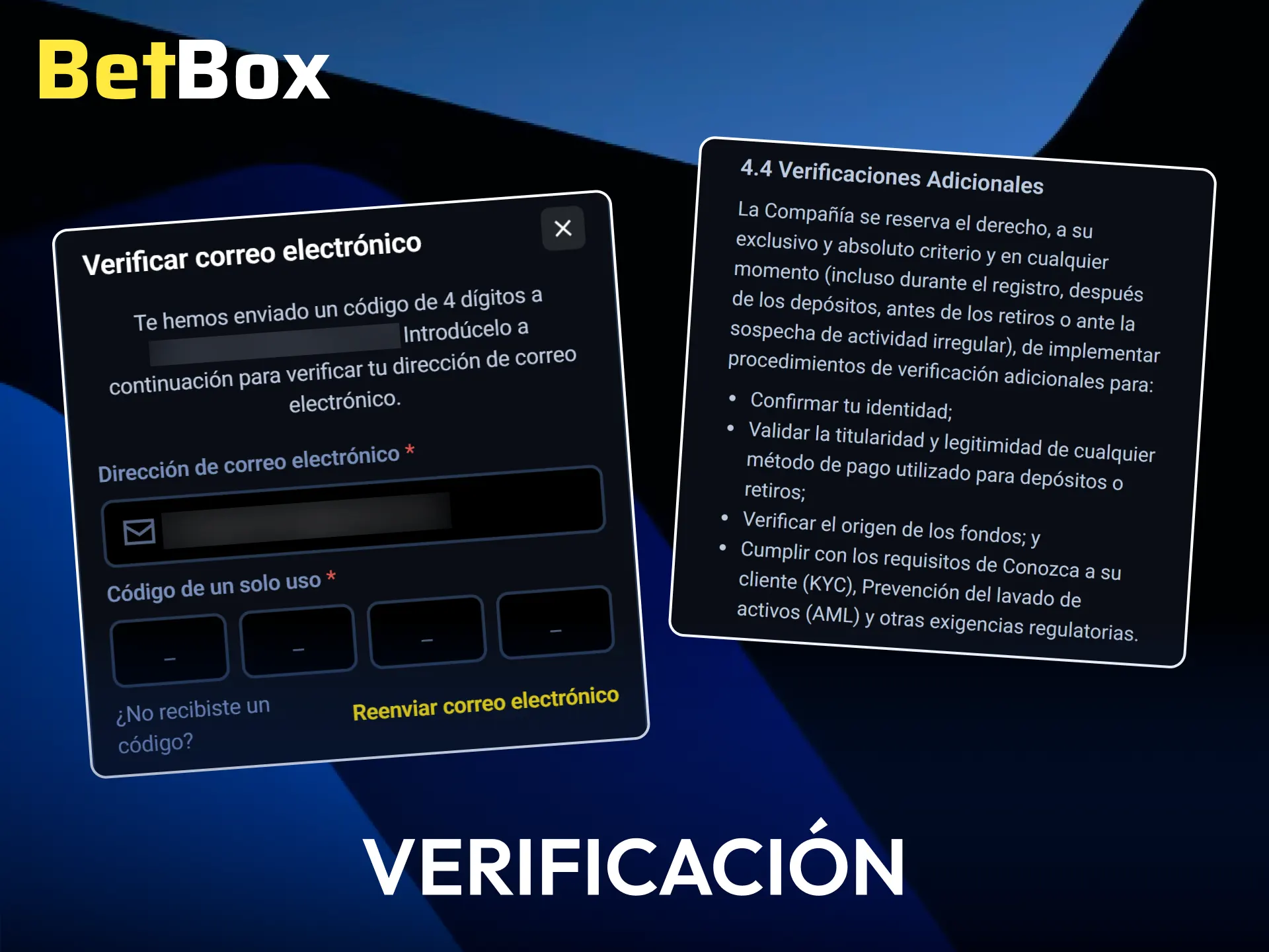 Validá tu identidad para retirar ganancias sin demoras en Betbox.