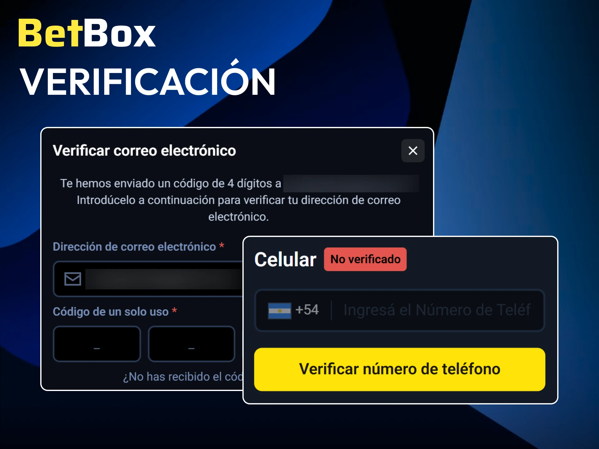 Validá tu identidad oficial para habilitar retiros seguros en Betbox.